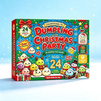 Frosted Blue advent calendar box design