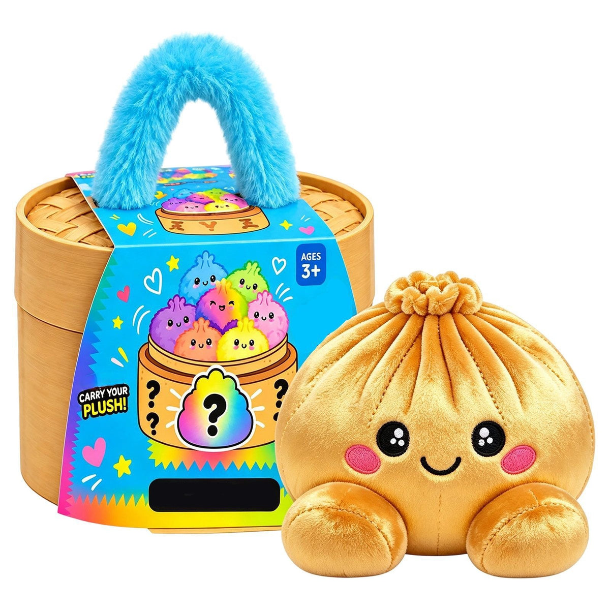 Gold plush dumpling