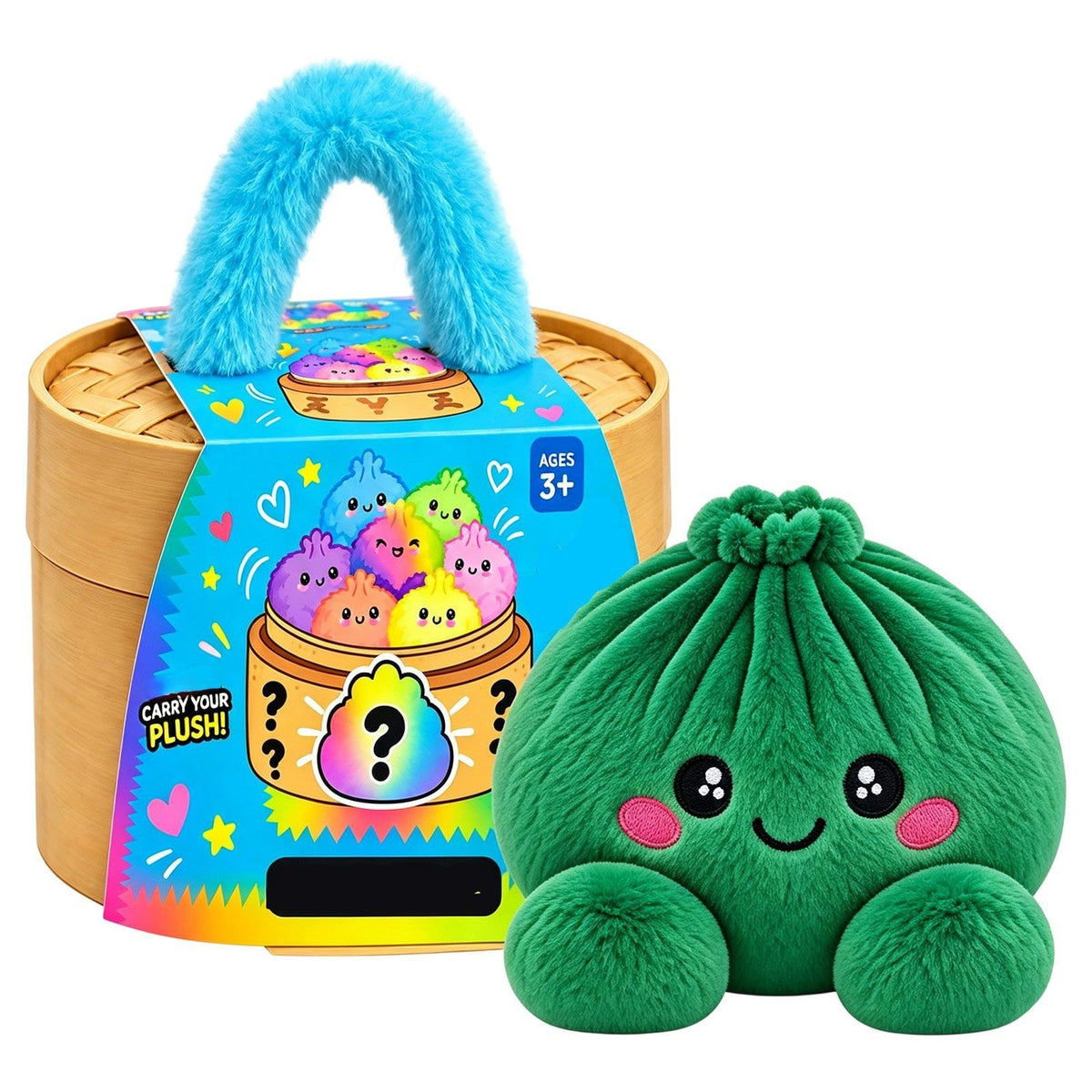 Pine Green plush dumpling