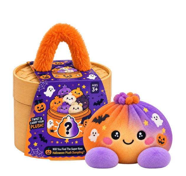 Pumpkin Spice Ghost plush dumpling