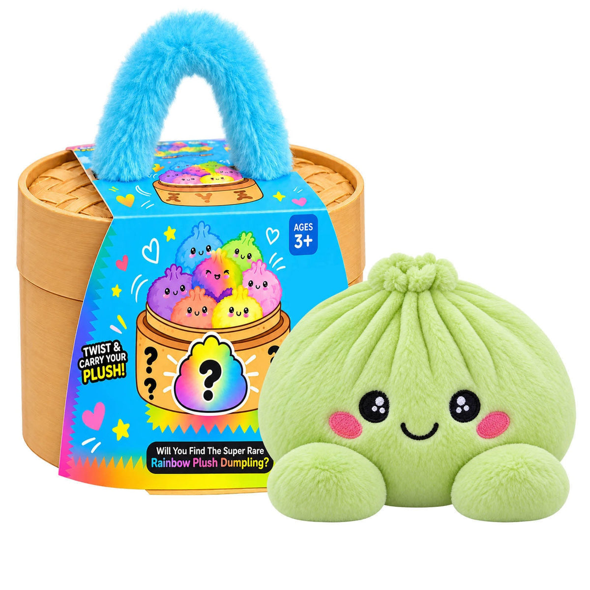 Matcha Green plush dumpling