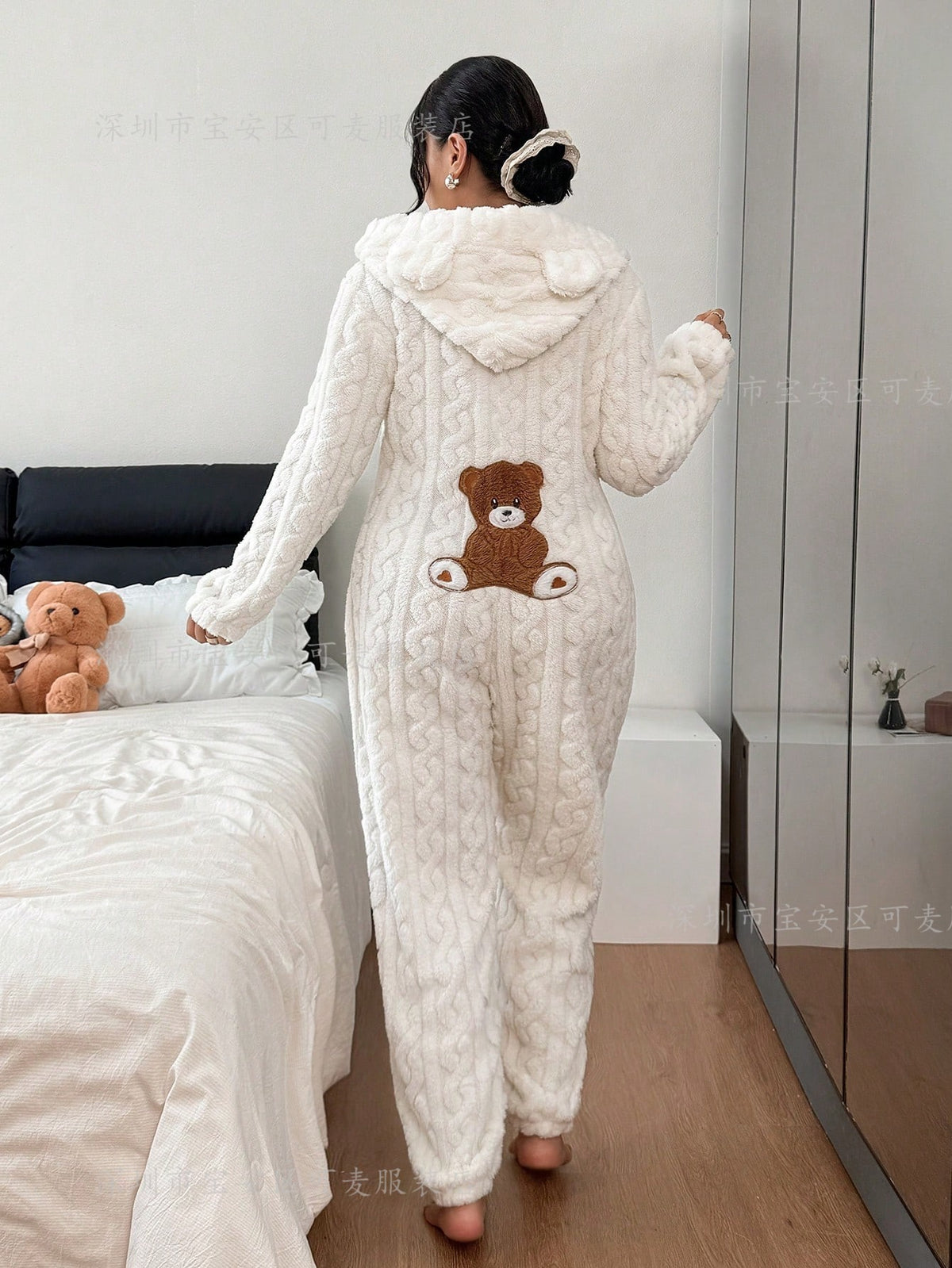 Snow White teddy onesie