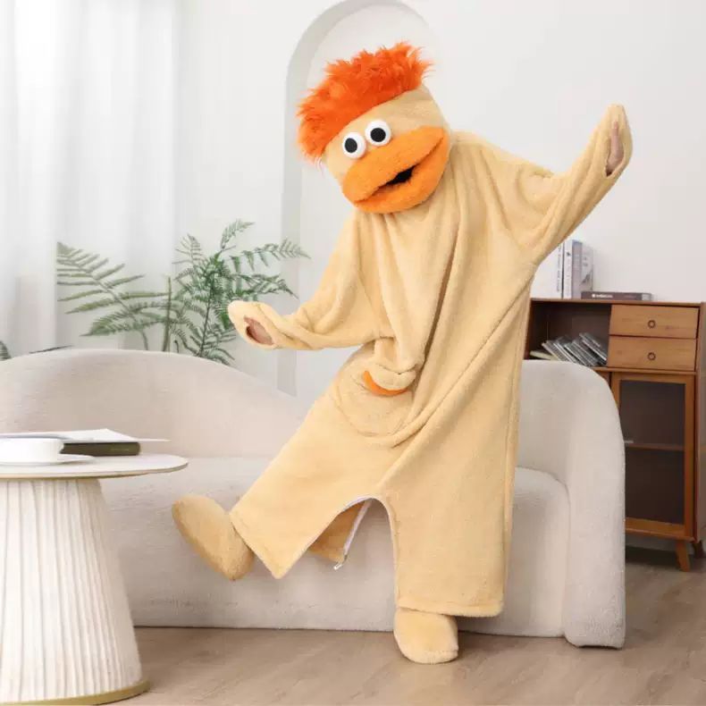 Merry Muncher onesie in Gingerbread Orange