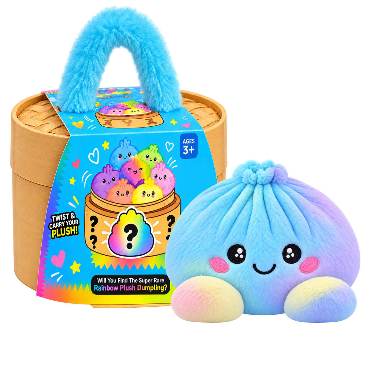 Powder Blue plush dumpling
