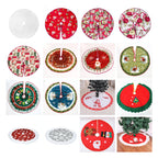 All 23 Christmas tree skirt designs side by side